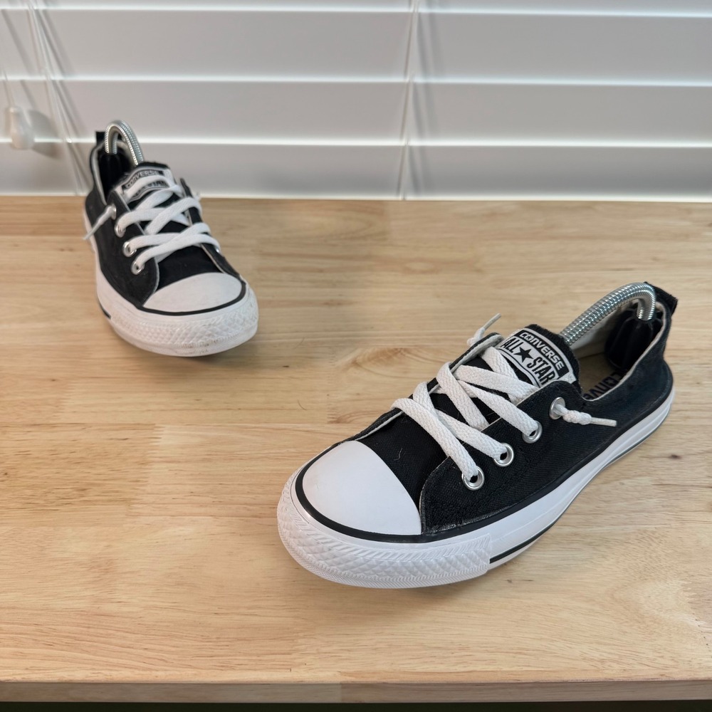 Converse Chuck Taylor All Star Shoreline Sneakers Women's Black Canvas - 7
